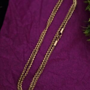 Premium impon chain 24  inches chandramuki design