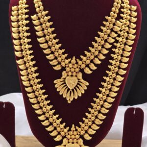 Premium ruby kerela combo mid haram and long haram 