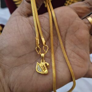 foaming premium  18 inches swan dollar chain