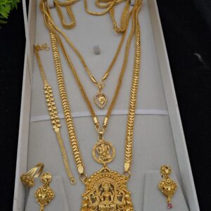 Premium gold look Lakshmi budget combo