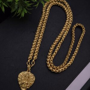Premium foaming 32 inches lotus come murugar dollar chain
