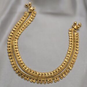 Premium foaming leaf anklet available size 10/10.5/11/11.5