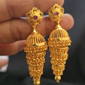 Premium foaming 6 layer jhumka