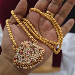Premium 28 inches impon lakshmi dollar chain