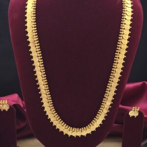 Premium foaming lakshmi coin haram with stud