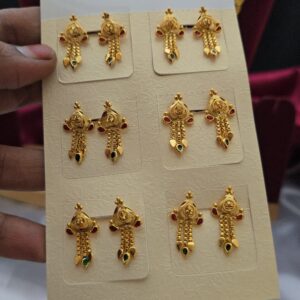 Premium Foaming enamel chain drops earing