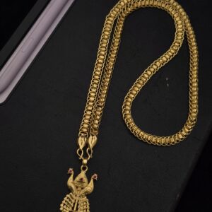  Premium foaming peacock 28 inches dollar comes ring chain