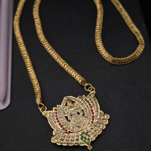 Premium Impon ad 32 inches lotus come lakshmi dollar chain