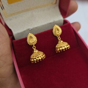  Premium foaming plain kerela jhumka