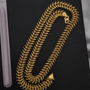  Premium 24 Inches kerela pattern double leaf chain 