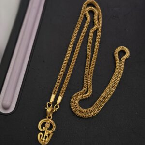 Premium foaming 32 inches om dollar with net chain