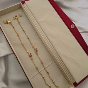 Premium Kemp  antique finish anklets