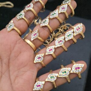  Premium Impon ad stone ring 