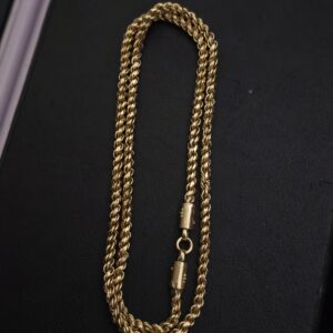 Premium Impon murukku chain comes 24 inches