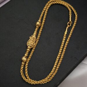  Premium quality Foaming lakshmi mugappu chain