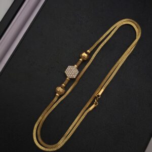 Premium AD Mugappu chain