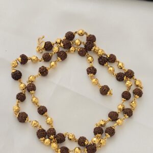 Premium 24 inches comes ruthracham malai microplated