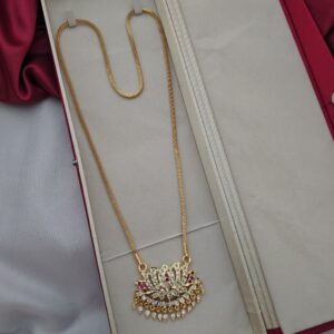  Premium impon lotus 28 inches dollar chain Premium impon lotus 28 inches dollar chain
