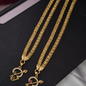 Premium Foaming 28 inches heart ad om dollar chain