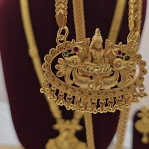 Premium foaming 32 inches lakshmi dollar chain