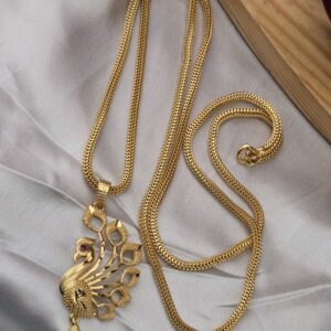 Premium foaming 32inch peacock dollar chain