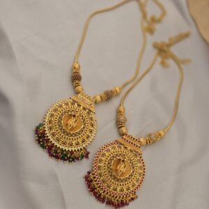 Premium Foaming lord krishna pendant comes crystal bead work