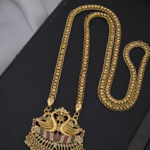  Premium foaming 32 inches ad foaming peacock dollar chain