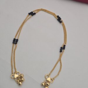 Premium foaming anklets with stones 