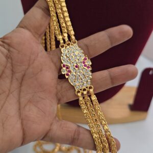 3 Line impon mugappu chain 