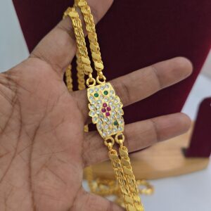 2 Line impon mugappu chain 