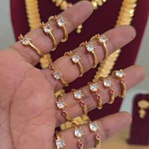 Premium AD diamond look ring