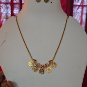 Premium 5coin necklace