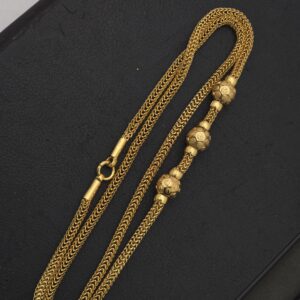  Premium quality 28 inches 3 ball mugappu comes net chain