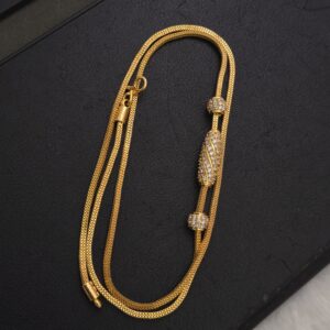  Premium foaming AD mugappu chain 