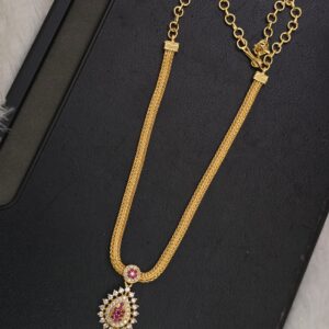 Premium foaming stone AD necklace