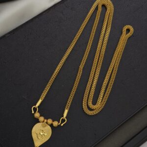 Premium Foaming 32 inches swastik dollar chain 