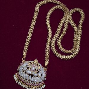 Premium foaming ad 32 inches gajalakshmi dollar chain
