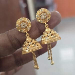  Premium foaming AD jhumka 