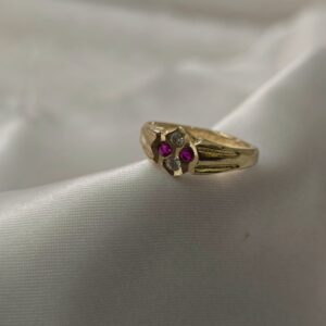 Premium impon  AD stone ring 
