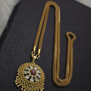 Premium foaming AD stone dollar chain 