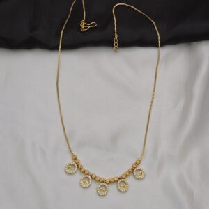 Premium Foaming AD stone necklace