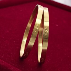 Premium impon flower bangle 