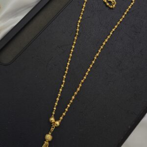 Premium foaming ball neckalce 