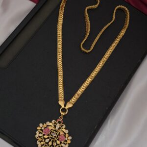  Premium Foaming 32 inch AD stone dollar chain