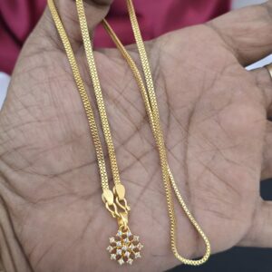 Premium Foaming AD stone dollar chain