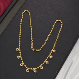 Premium Foaming ad ruby white necklace 