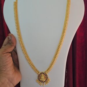 Premium foaming AD stone lakshmi Haram