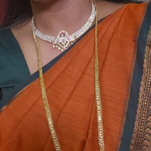 premium impon dollar chain and attigai combo