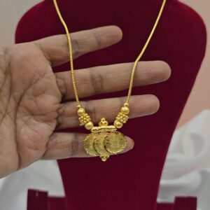 Premium foaming vinayagar necklace
