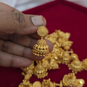  Premium foaming plain jhumka